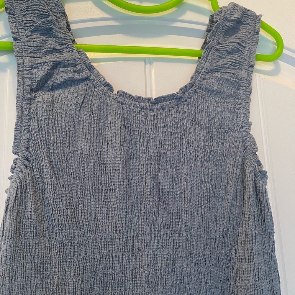 Scooped Ruffle Midi Dress - Picture 3 of 4